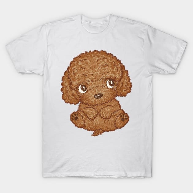 Toy-Poodle cute T-Shirt by sanogawa